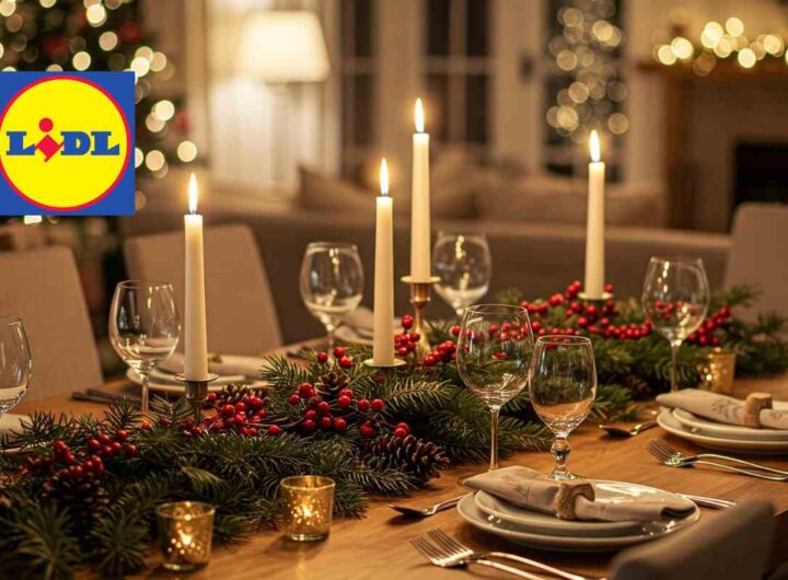 Per la tua tavola natalizia la soluzione è da Lidl