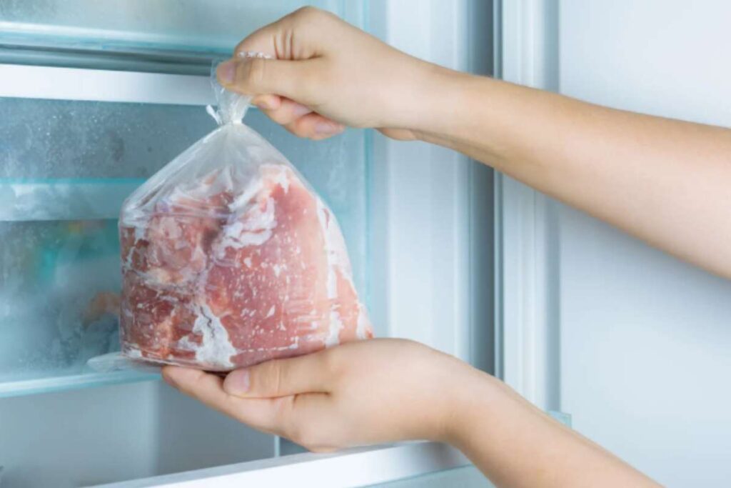 Sacchetti del freezer