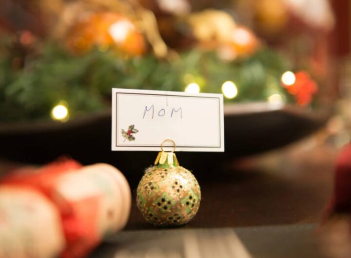 Segnaposto di Natale