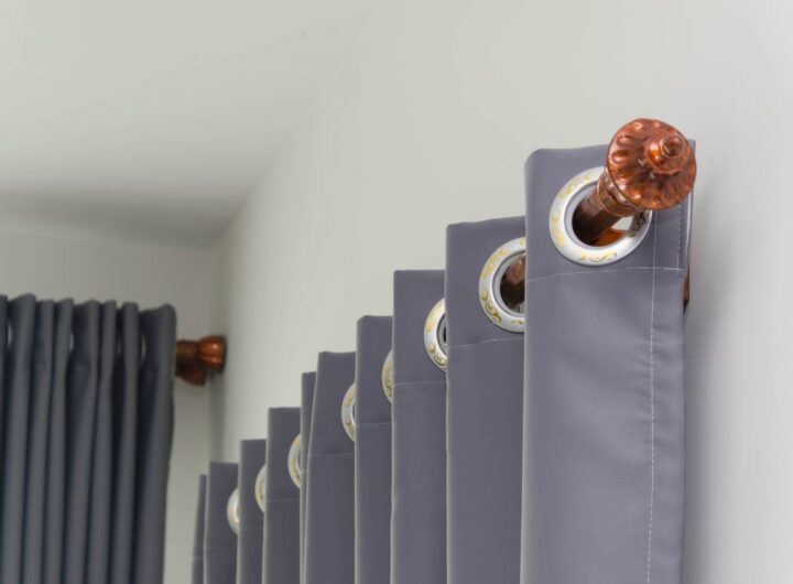 7 idee per riciclare gli anelli delle tende