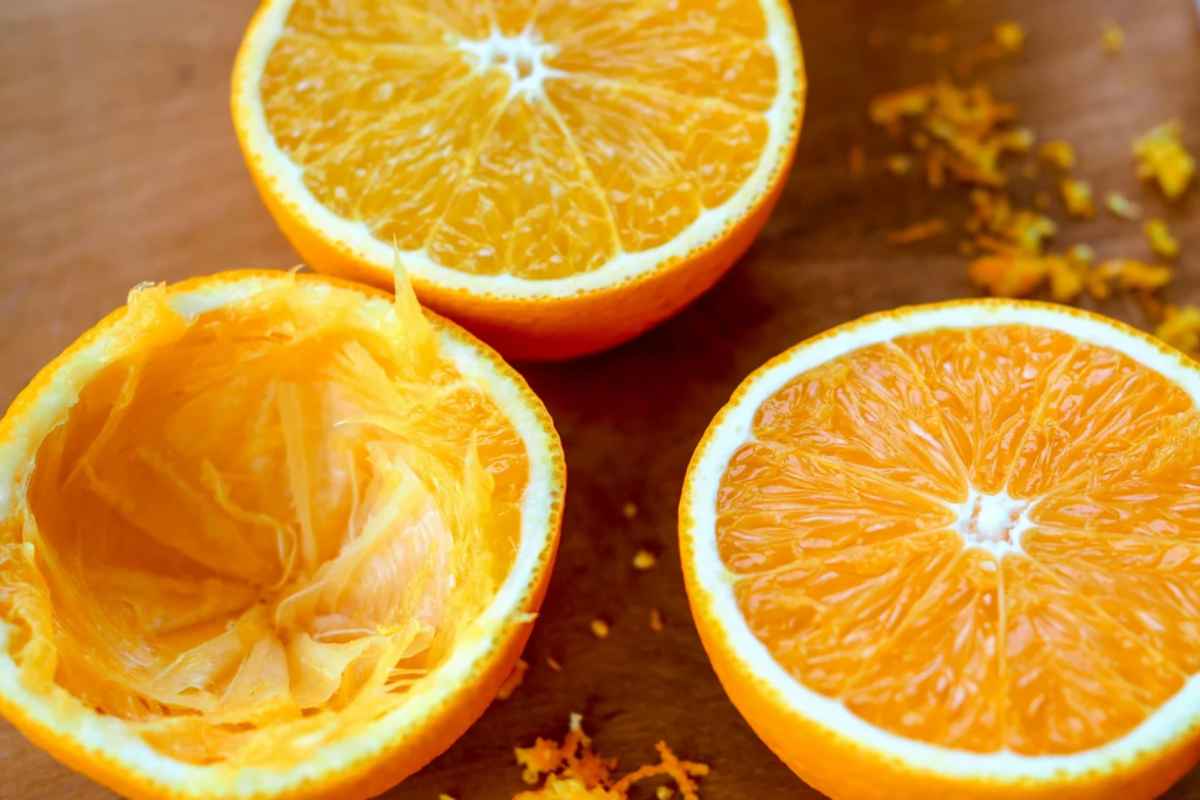 bucce di arancia