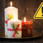 candele natalizie