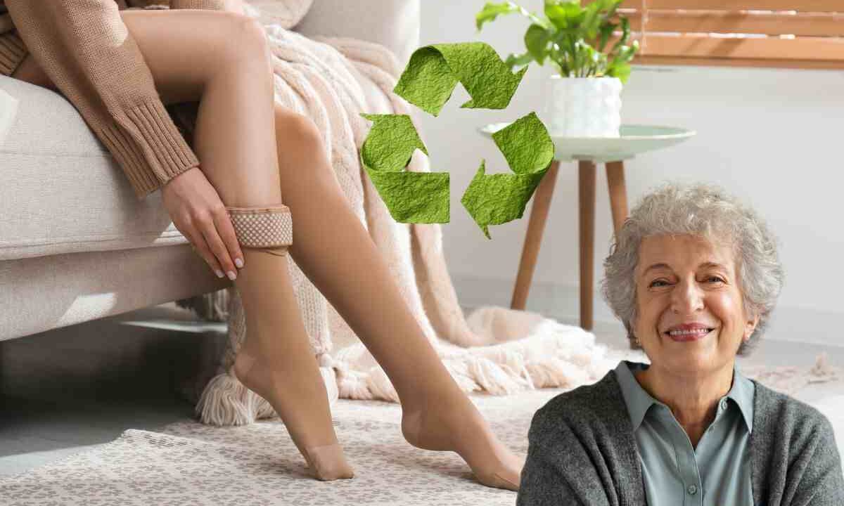 collant vecchi come riciclarli in modo creativo