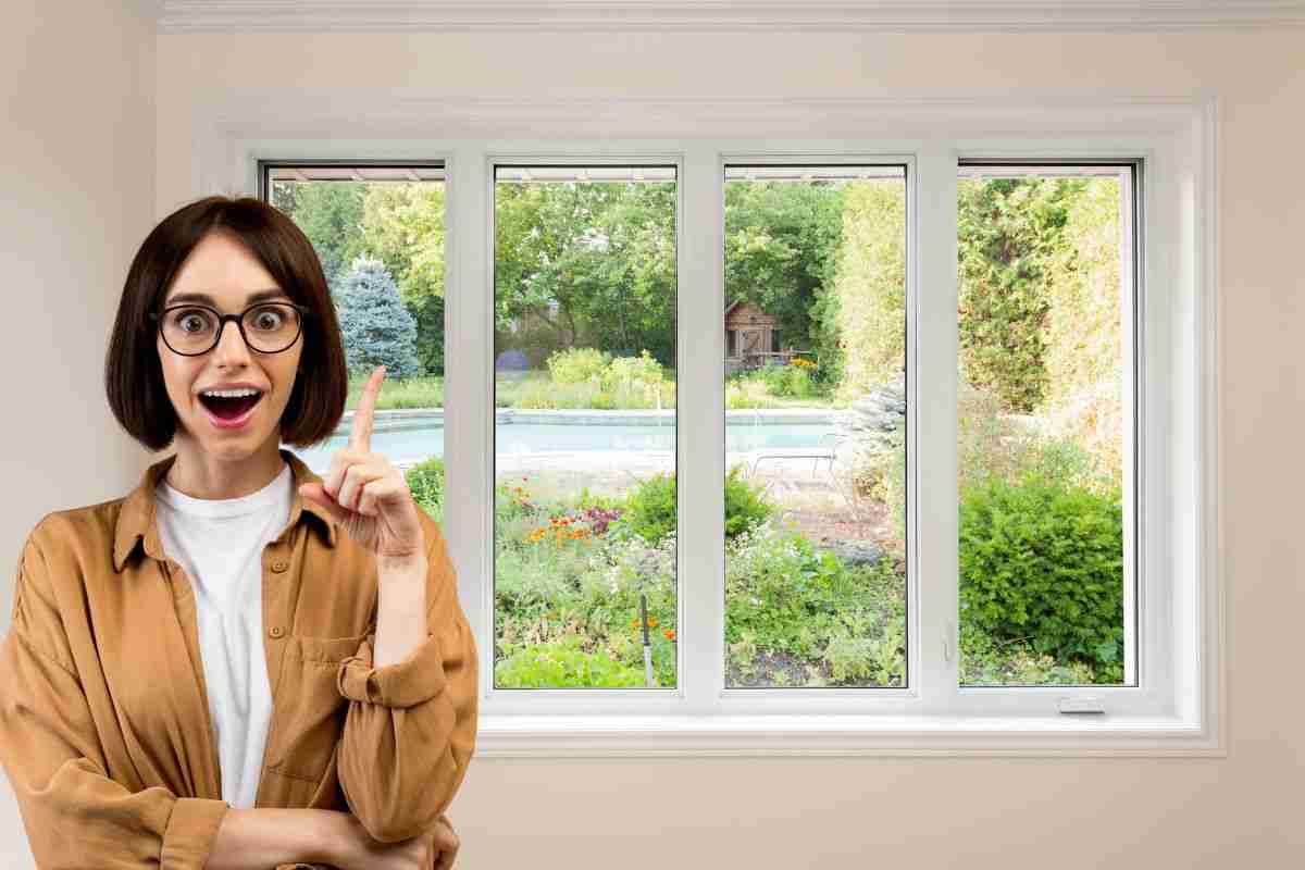 questa finestra abbassa la temperatura in casa di 9 gradi