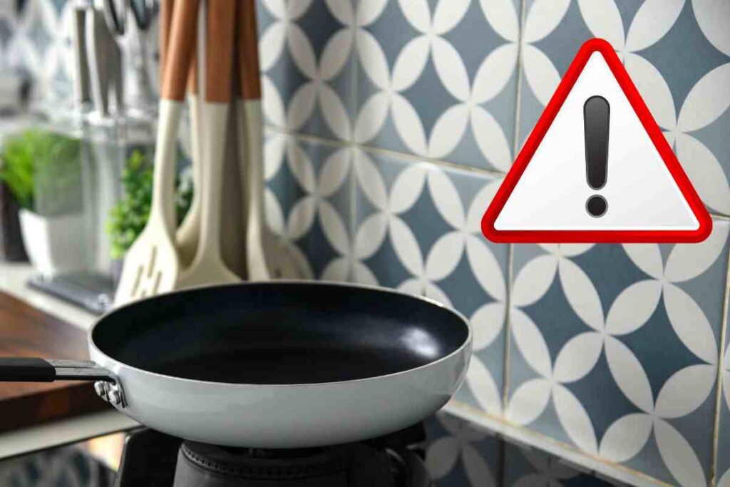 padella antiaderente l'errore che non devi commettere