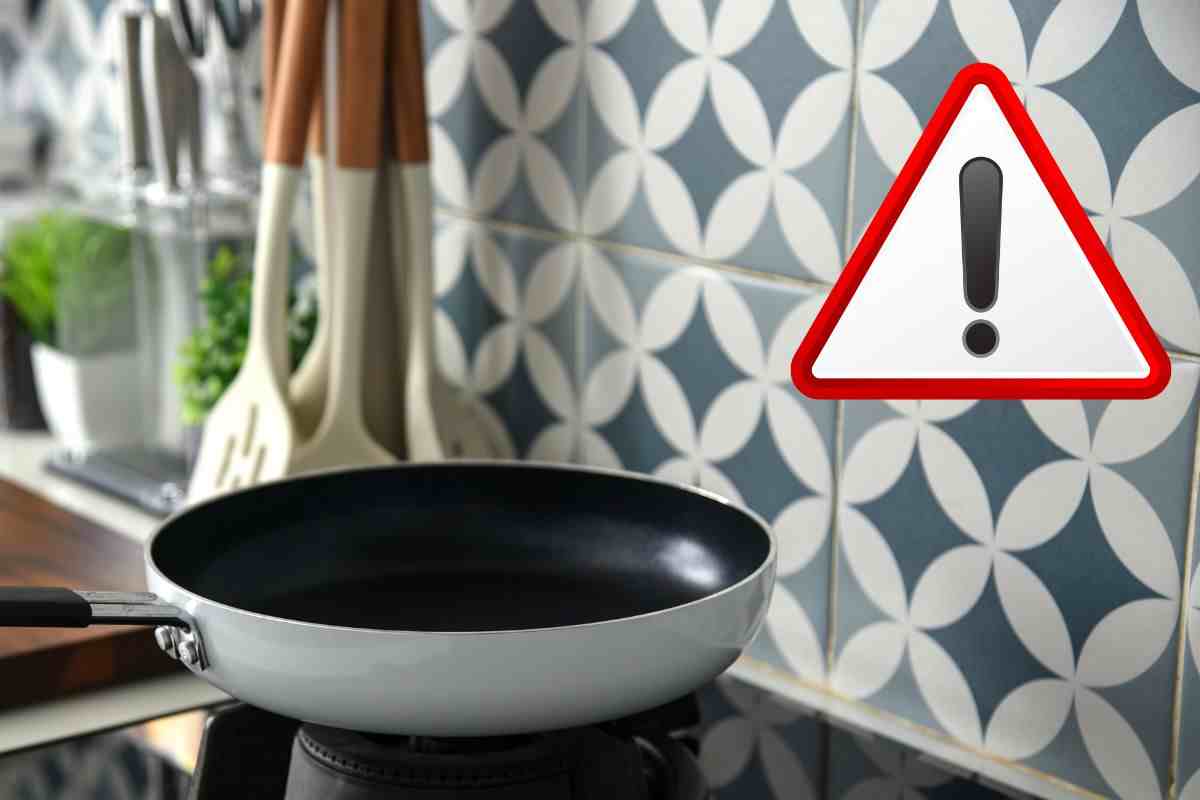 padella antiaderente l'errore che non devi commettere