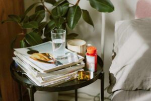 acqua comodino non lasciarla