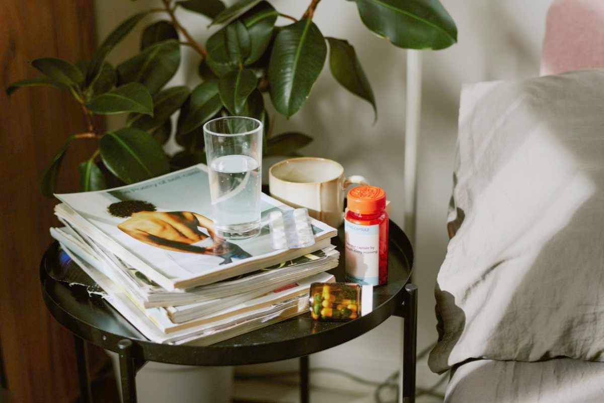 acqua comodino non lasciarla