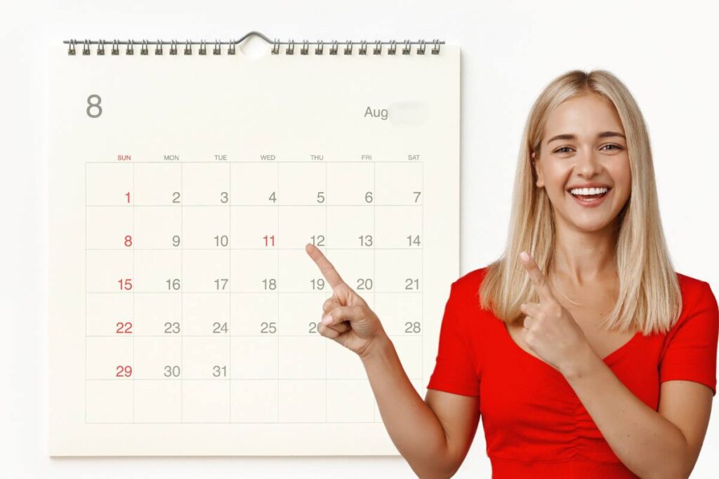 calendario donna indica