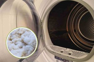 la lanugine nell'asciugatrice