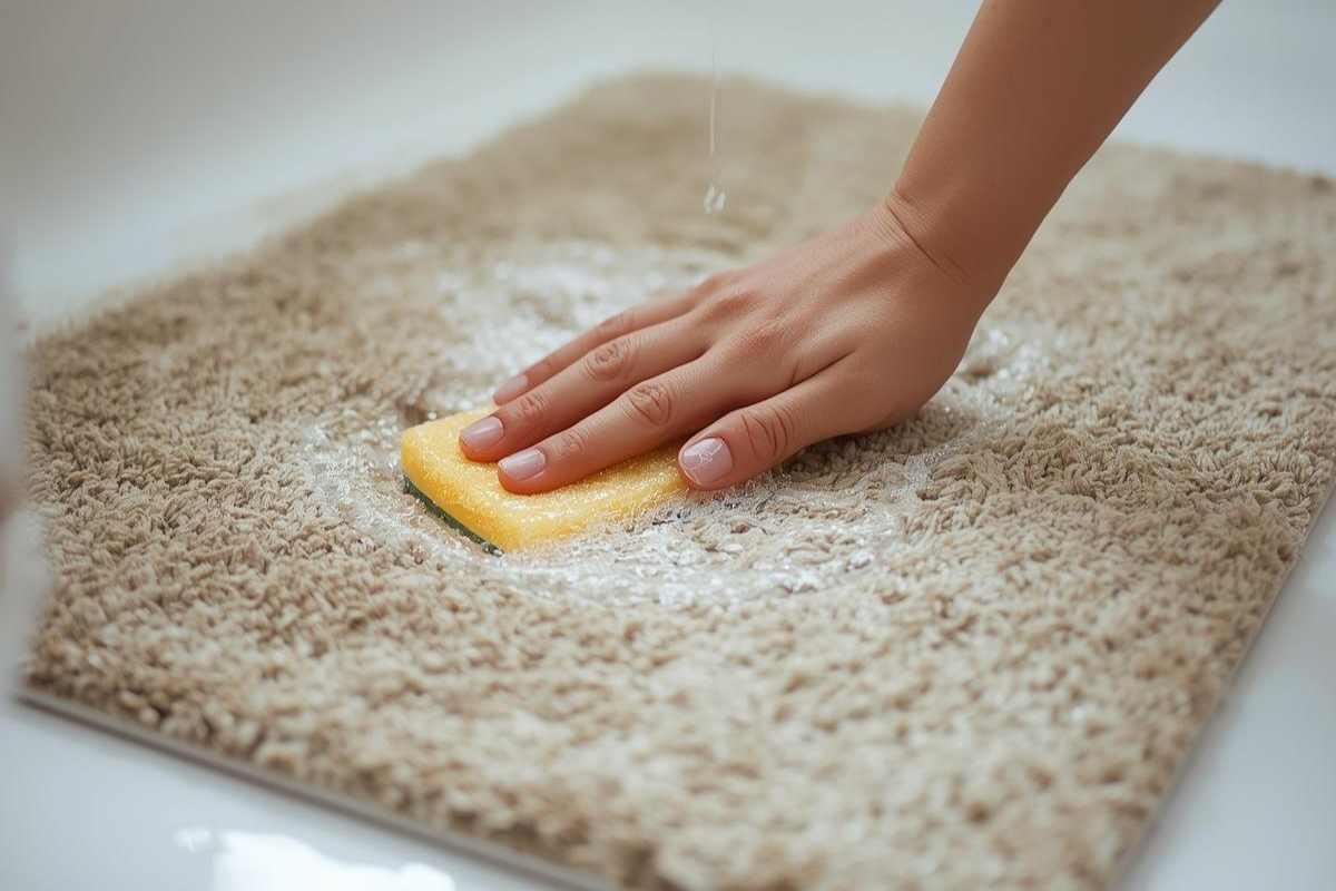 tappeto bagno lavaggio 