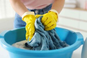 metodo della nonna per lavare gli asciugamani