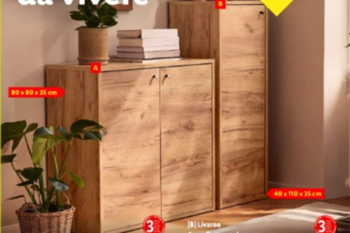 lidl volantino mobiletti ante