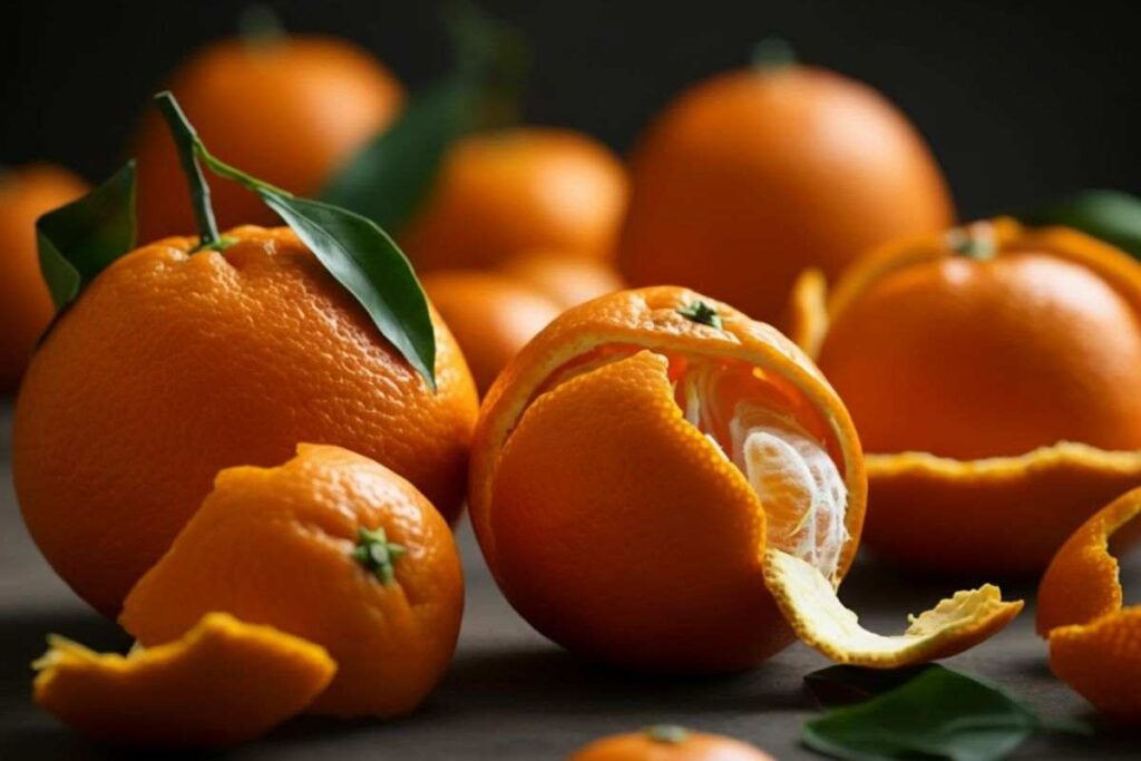 Riutilizzo bucce d'arancia