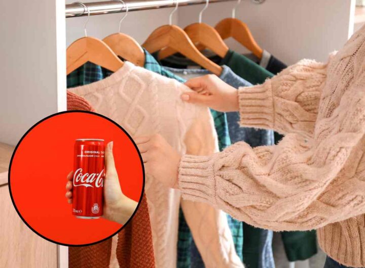 Il trucco "della Coca-Cola" che raddoppia lo spazio nel tuo armadio