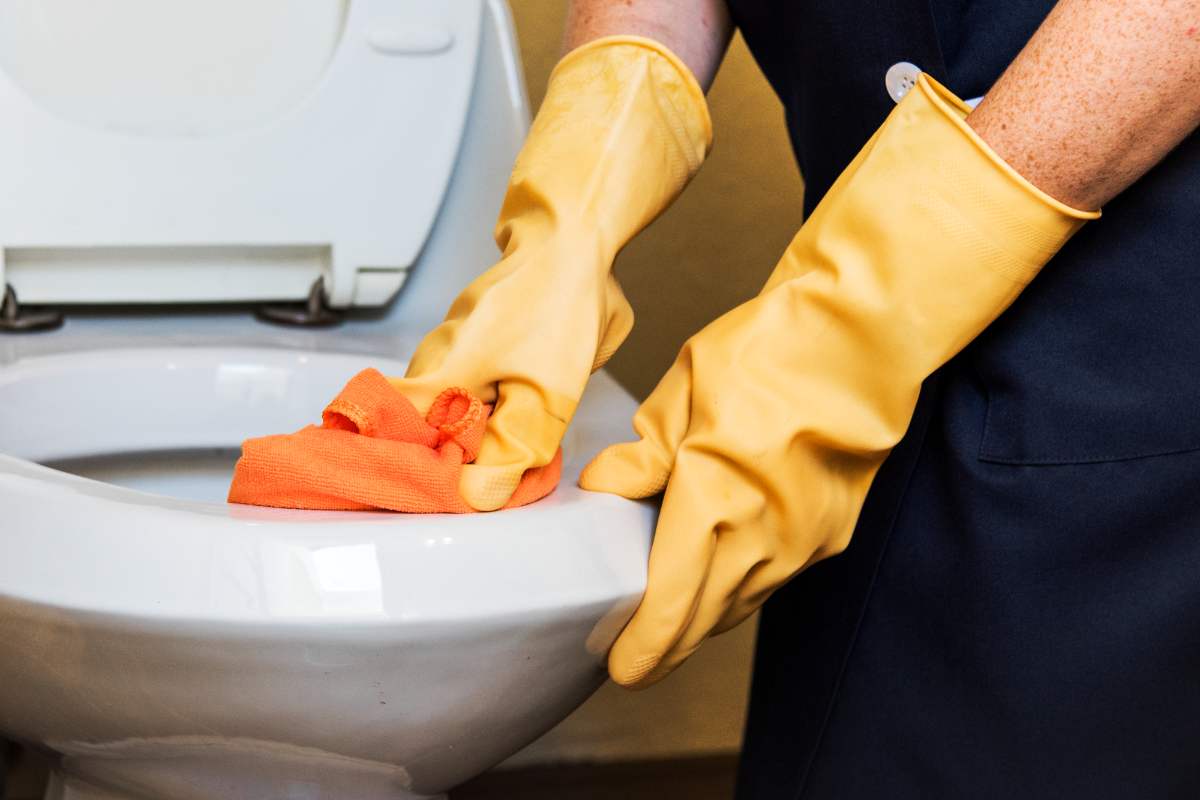 Pulizia water quotidiana