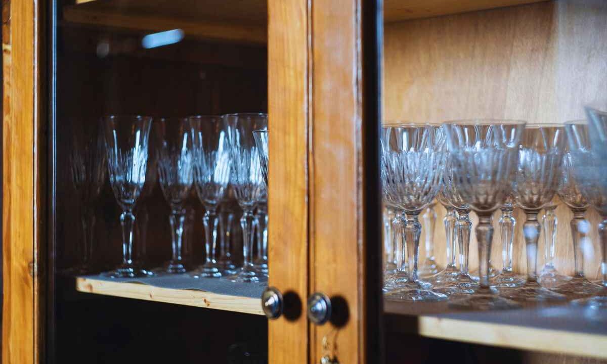 come posizionare i bicchieri