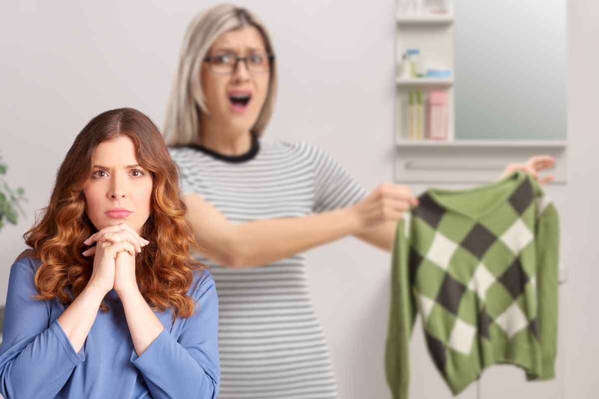 trucco capi rimpiccioliti