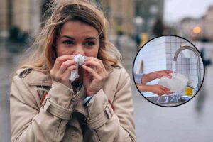 Il trucco "del piattino" per dire addio al raffreddore