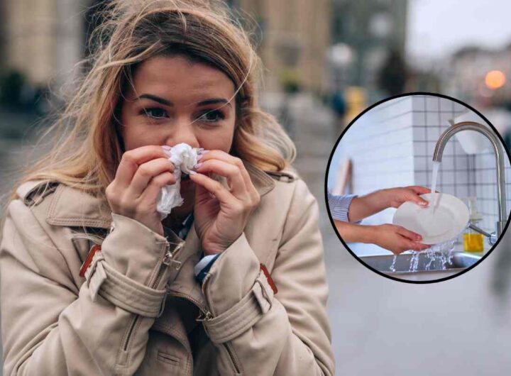 Il trucco "del piattino" per dire addio al raffreddore