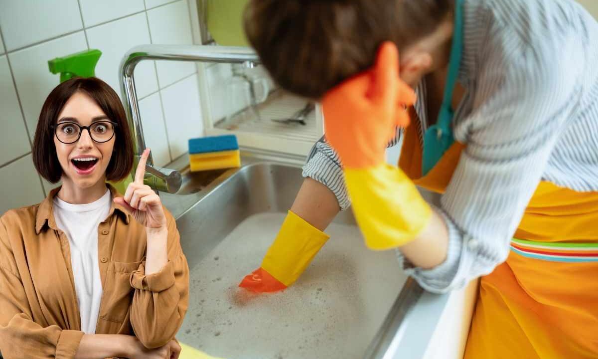 lavandino otturato come sturarlo con ingredienti naturali