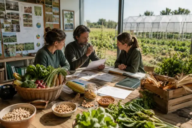 Biologico e Ogm confronto in campo agricolo