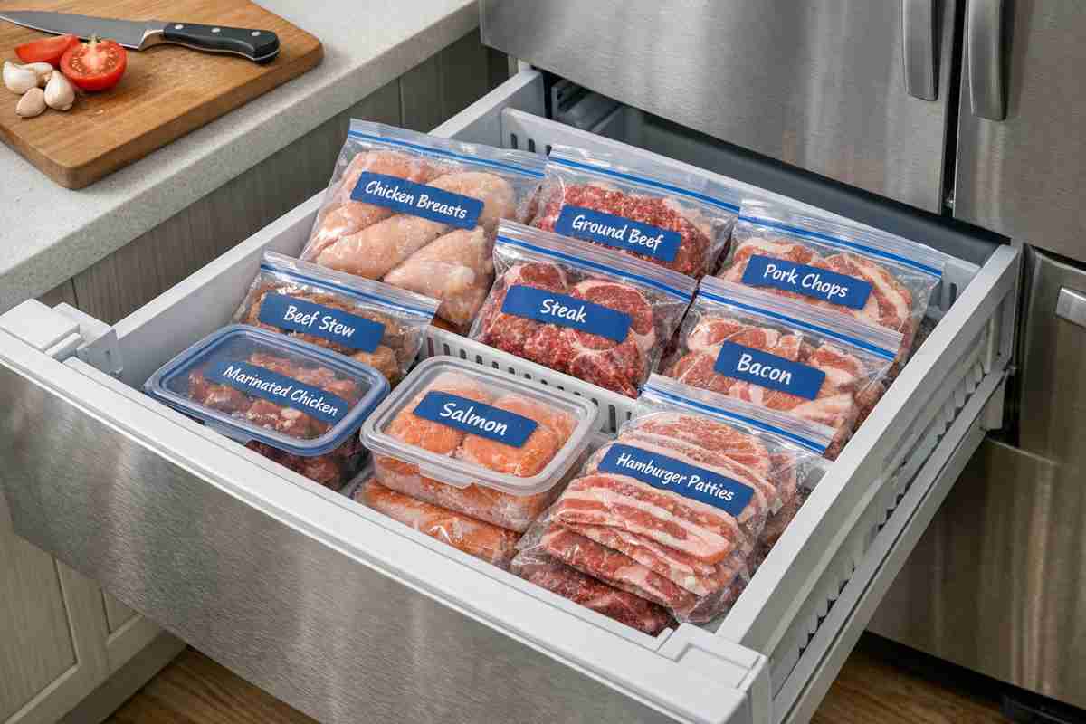Carne nel congelatore: per quanto tempo resta davvero al meglio?