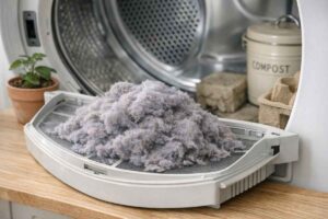 Lanugine dell’asciugatrice, perché si forma e come riutilizzarla senza rischi