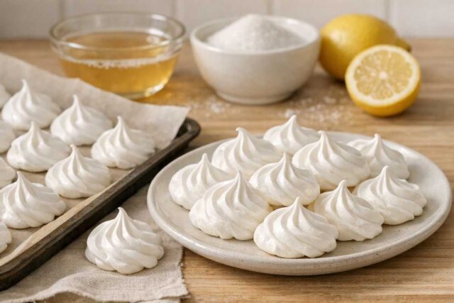Meringhe senza uova, la ricetta passo passo per una versione vegan croccante fuori e cava dentro