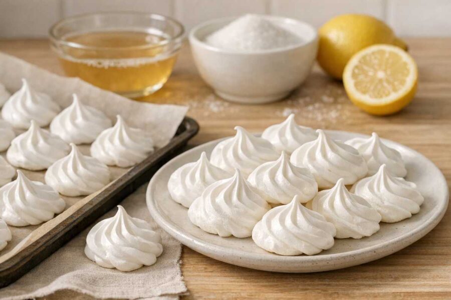 Meringhe senza uova, la ricetta passo passo per una versione vegan croccante fuori e cava dentro