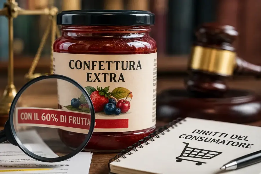 etichetta confettura extra