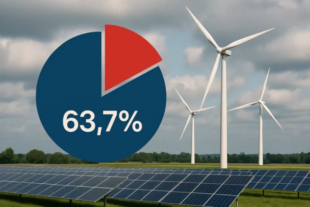 L'UE fallisce il REPowerEU: rinnovabili al 63,7% nel 2030, sotto target del 65-69%