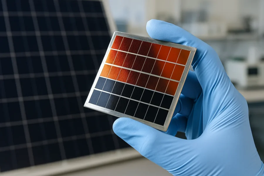 Perovskite e silicio: il fotovoltaico tandem raggiunge il 35,5% di efficienza in laboratorio