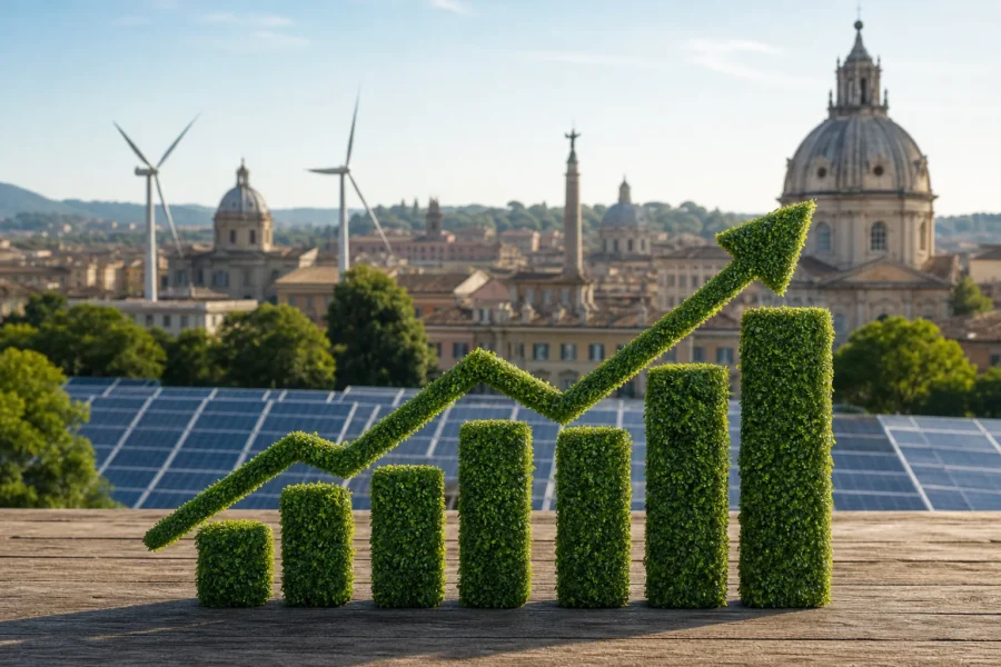 Italia quinta in Europa per green bond: 6,1 miliardi e il 10% del mercato UE