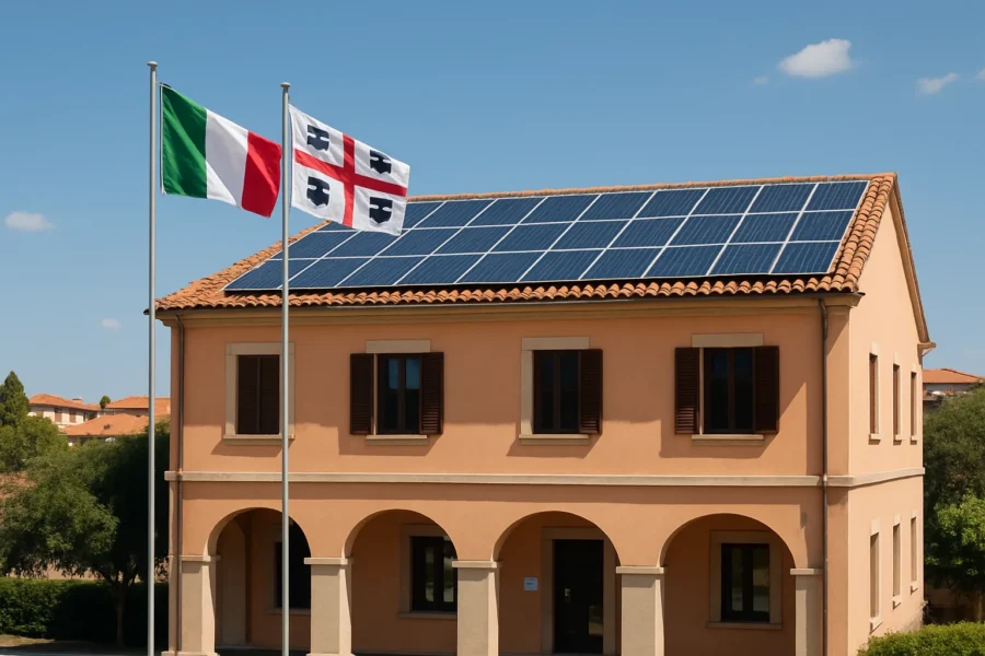 Sardegna: 14 milioni di euro per fotovoltaico su edifici comunali con bando 'Progetto Pilota'