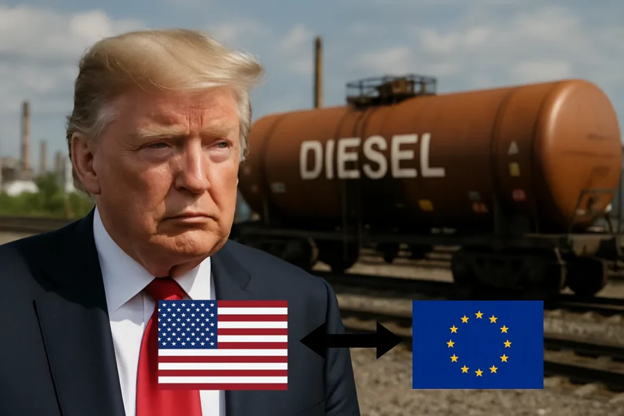 Minaccia del bando diesel USA: l'Europa rischia rincari e carenze energetiche se Trump agisce