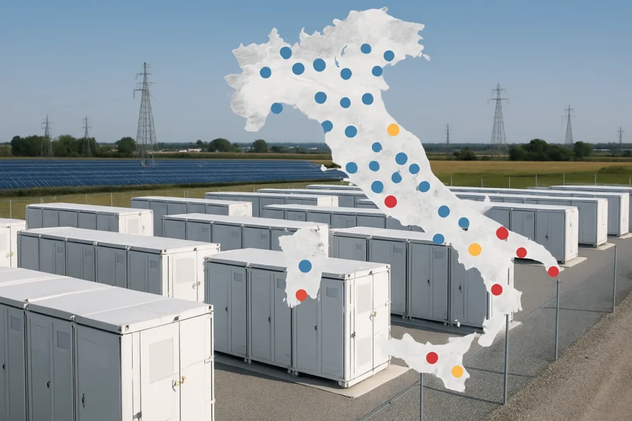 Accumuli utility-scale in Italia: Terna definisce il fabbisogno al 2030 e la localizzazione